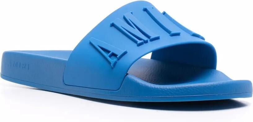 AMIRI Slippers met logo-reliëf Blauw - Foto 3