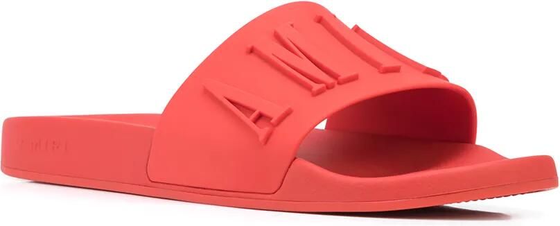 AMIRI Slippers met logo-reliëf Rood - Foto 4