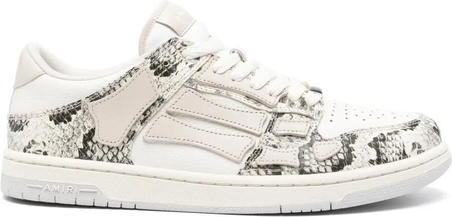 AMIRI Snake Skel sneakers Beige