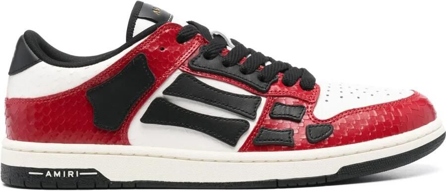 AMIRI Snake Skel sneakers Rood
