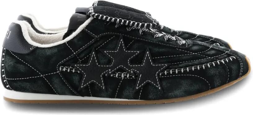 AMIRI Sneakers met ster-patch en festonstiksels Zwart