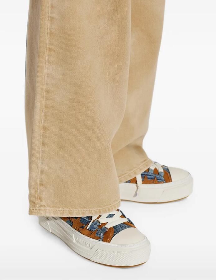 AMIRI Sneakers met ster-patchwork Bruin - Foto 2