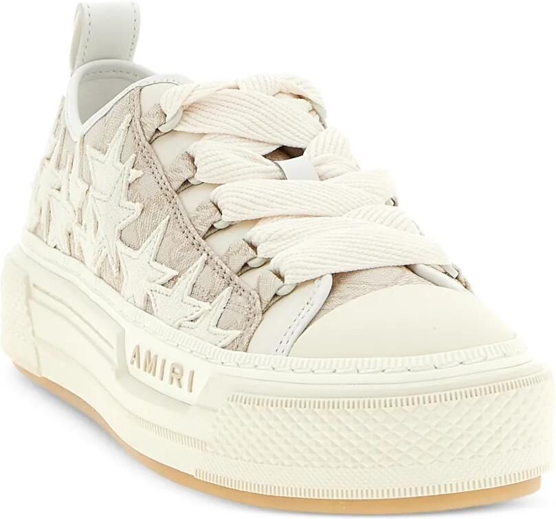 AMIRI Star court sneakers met monogram Beige - Foto 2