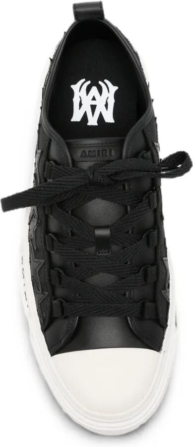 AMIRI Stars Court sneakers Zwart - Foto 4