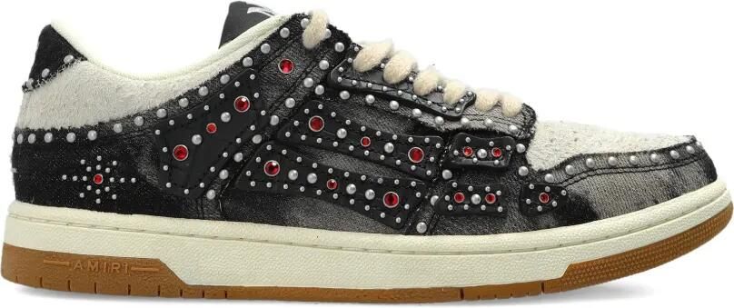 AMIRI Stud Skel Top low sneakers Zwart