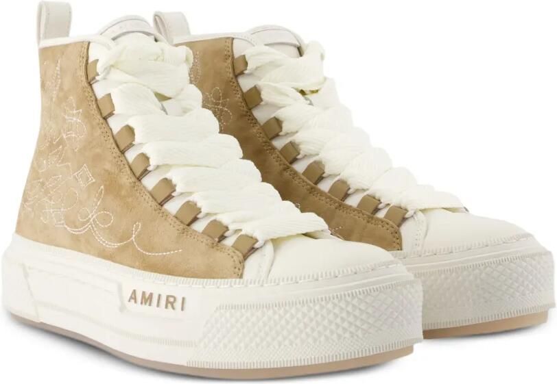 AMIRI Western MA Court Hi sneakers Beige - Foto 2