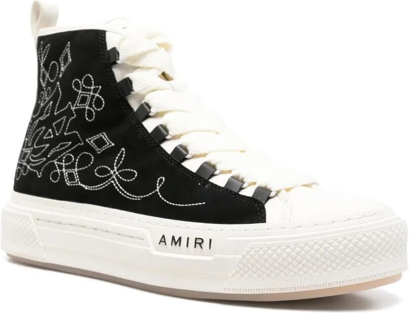 AMIRI Western MA Court Hi sneakers Zwart - Foto 3