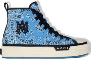 AMIRI Bandana M.A.Court high-top sneakers Blauw