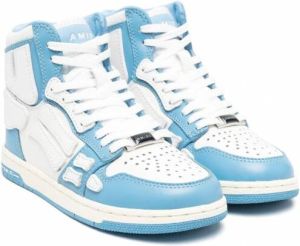 AMIRI KIDS Sneakers met colourblocking Wit
