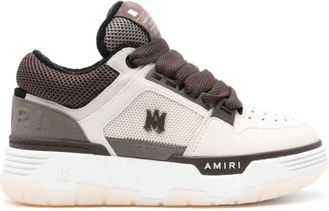AMIRI MA-1 leren sneakers Beige