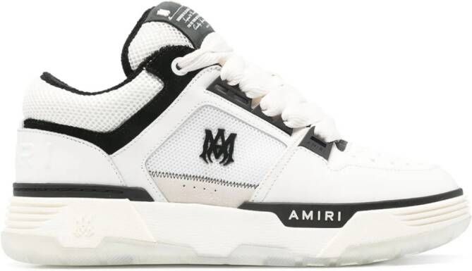 AMIRI MA-1 leren sneakers met vlakken Wit