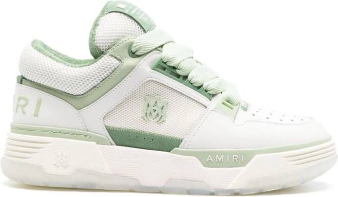 AMIRI MA-1 leren sneakers met vlakken Wit