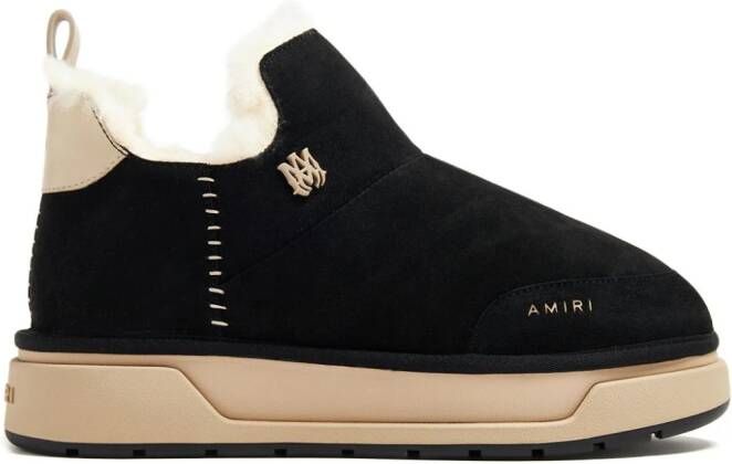 AMIRI Malibu suède laarzen Zwart