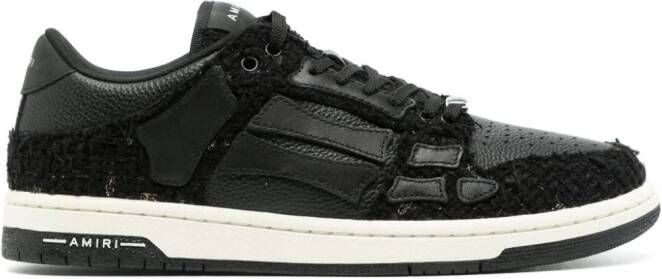 AMIRI Skel bouclé sneakers Zwart