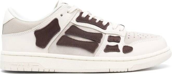 AMIRI Skel sneakers met vlakken Beige