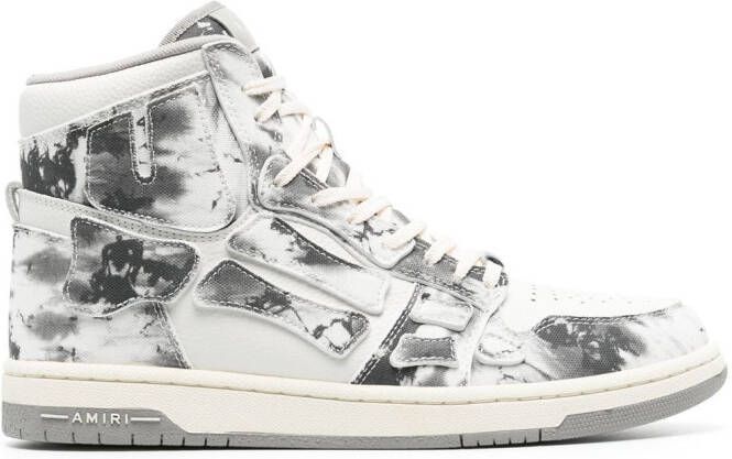 AMIRI Skel Top canvas sneakers Grijs