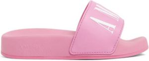AMIRI Slippers met logoprint Roze