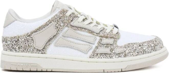 AMIRI Sneakers met glitter Wit