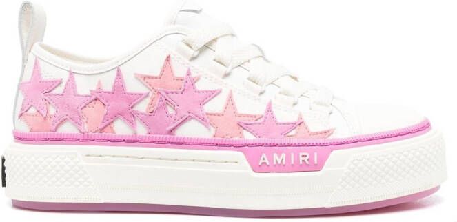 AMIRI Sneakers met sterpatch Wit