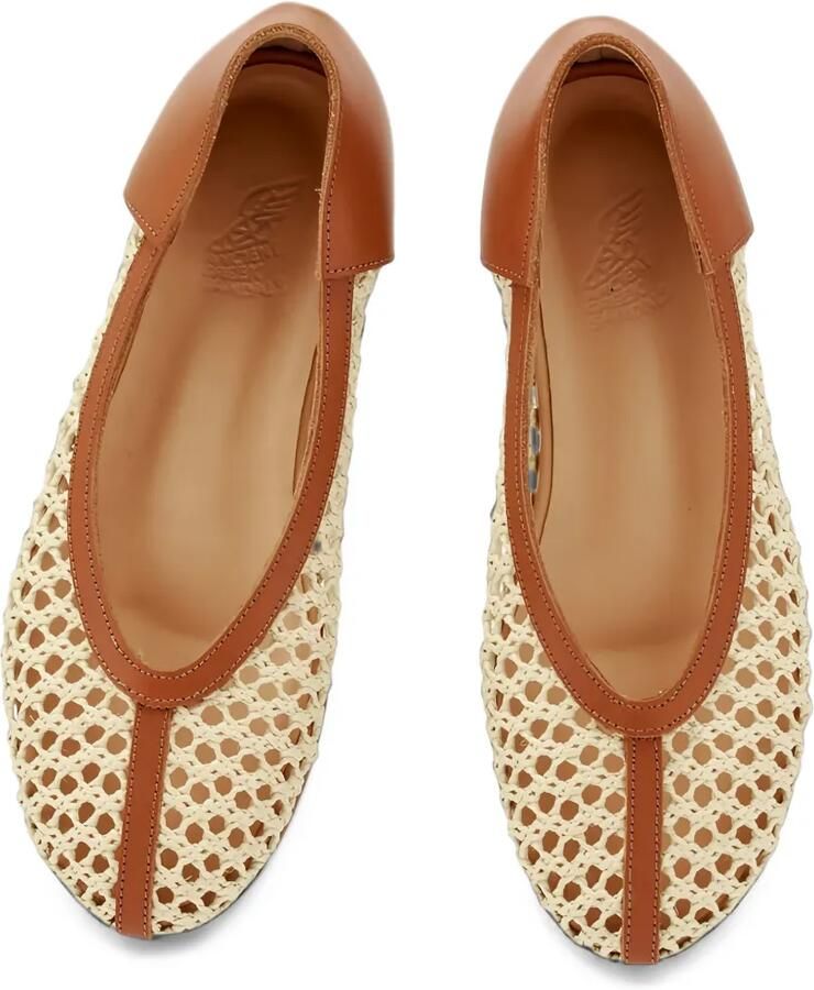 Ancient Greek Sandals Aeropi ballet flats Beige - Foto 2