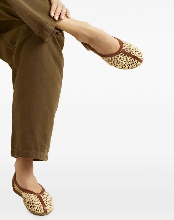 Ancient Greek Sandals Aeropi ballet flats Beige - Foto 3