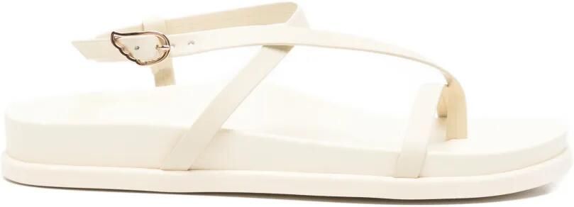 Ancient Greek Sandals Aimilia sandalen met bandjes Beige