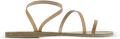 Ancient Greek Sandals Apli Eleftheria sandalen Beige - Beige