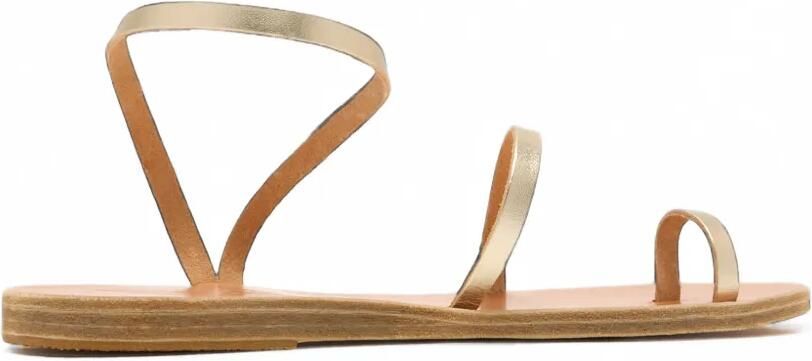 Ancient Greek Sandals Apli Eleftheria sandalen met metallic-effect Goud - Foto 4