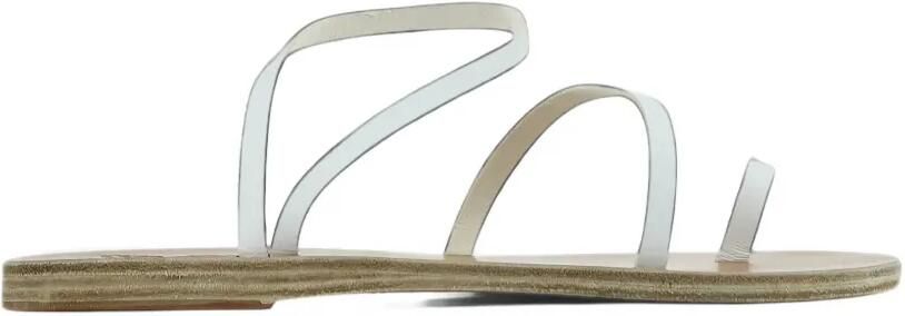 Ancient Greek Sandals Apli Eleftheria sandals Wit