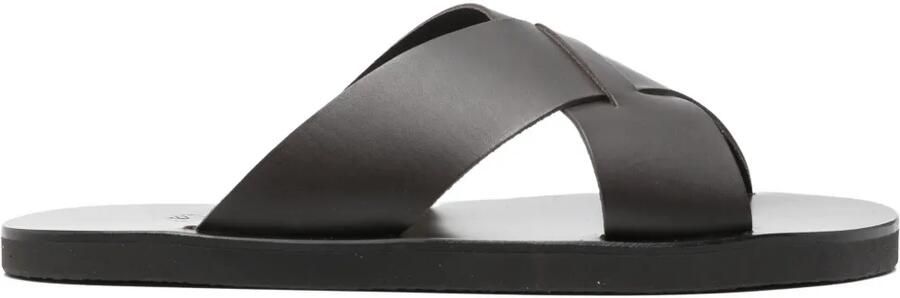Ancient Greek Sandals Bios sandalen met gekruiste bandjes Bruin