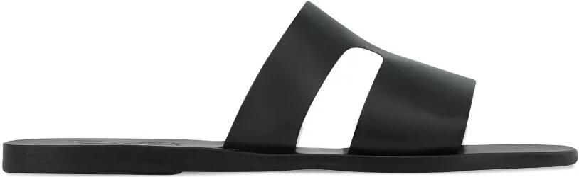 Ancient Greek Sandals classic slip-on sandals Zwart