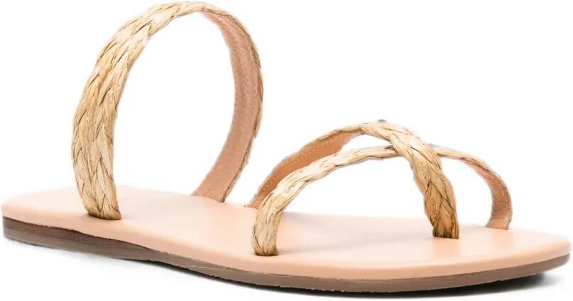Ancient Greek Sandals Daphnae natuurlijke sandalen Beige - Foto 3