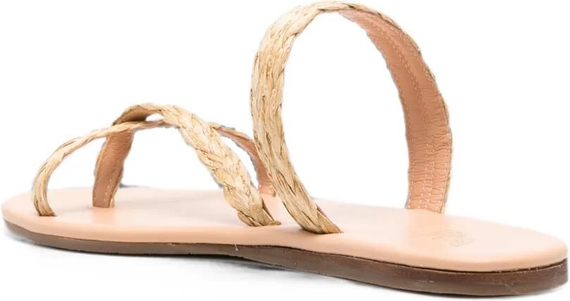 Ancient Greek Sandals Daphnae natuurlijke sandalen Beige - Foto 2