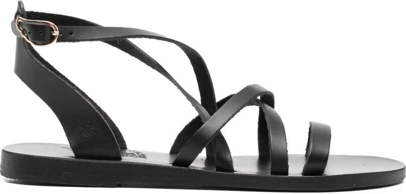 Ancient Greek Sandals Delia sandalen met bandjes Zwart