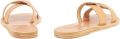 Ancient Greek Sandals Desmos leren sandalen Beige - Beige