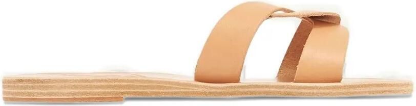 Ancient Greek Sandals Desmos leren sandalen Beige