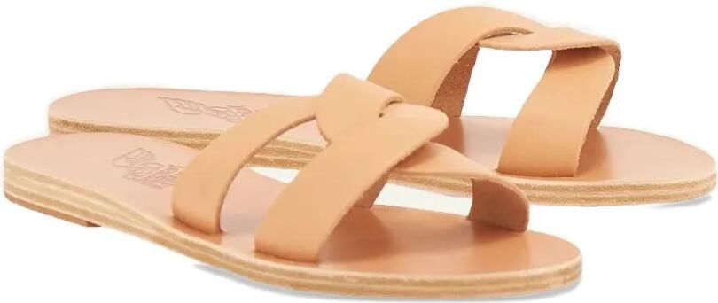 Ancient Greek Sandals Desmos leren sandalen Beige - Foto 4