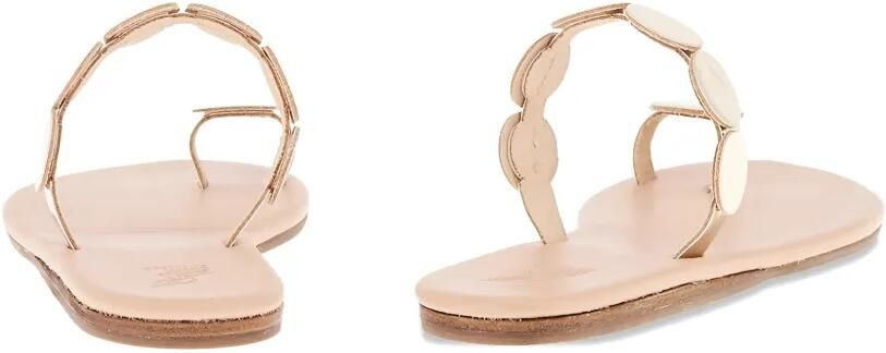Ancient Greek Sandals Dirki sandalen verfraaid met disc Goud - Foto 4