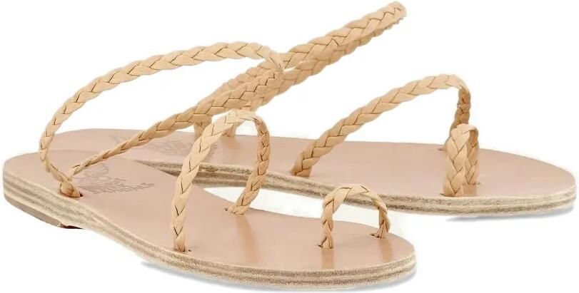 Ancient Greek Sandals Eleftheria gevlochten sandalen Beige - Foto 4