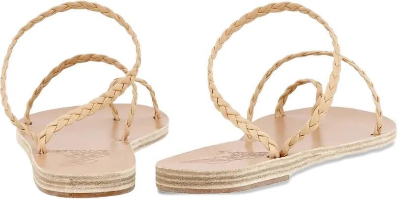 Ancient Greek Sandals Eleftheria gevlochten sandalen Beige - Foto 5