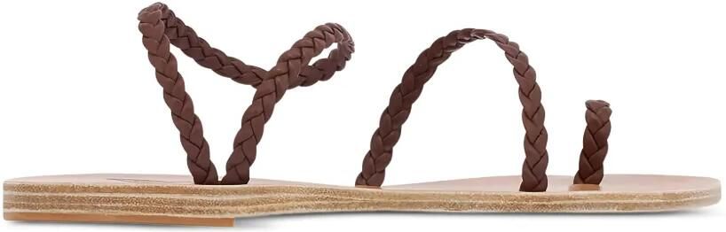 Ancient Greek Sandals Eleftheria gevlochten sandalen Bruin - Foto 4