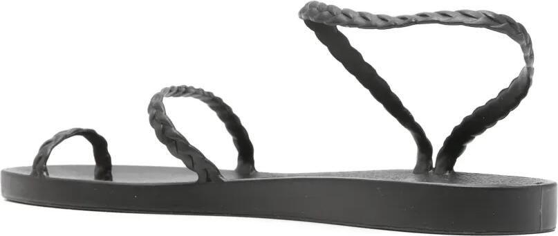Ancient Greek Sandals Eleftheria gevlochten sandalen Zwart - Foto 4
