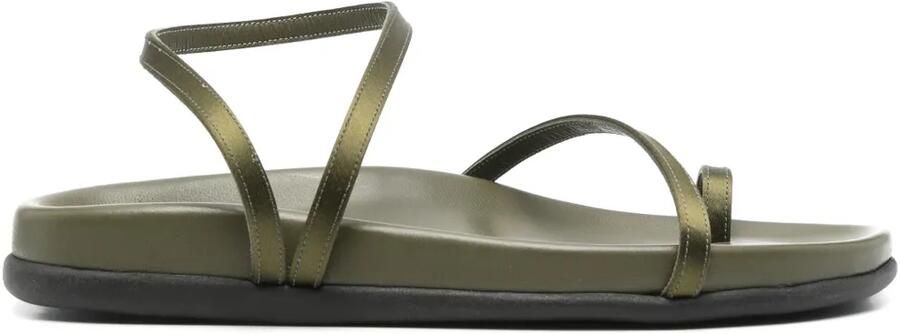 Ancient Greek Sandals Eleftheria sandalen Groen
