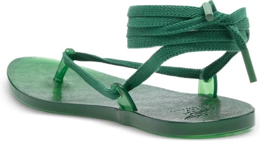 Ancient Greek Sandals Esther sandalen met veters Groen - Foto 2