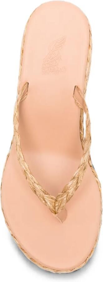 Ancient Greek Sandals Etheria raffia sandalen Beige - Foto 4