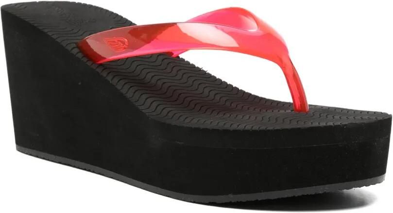 Ancient Greek Sandals Etheria teenslippers met sleehak Zwart - Foto 3