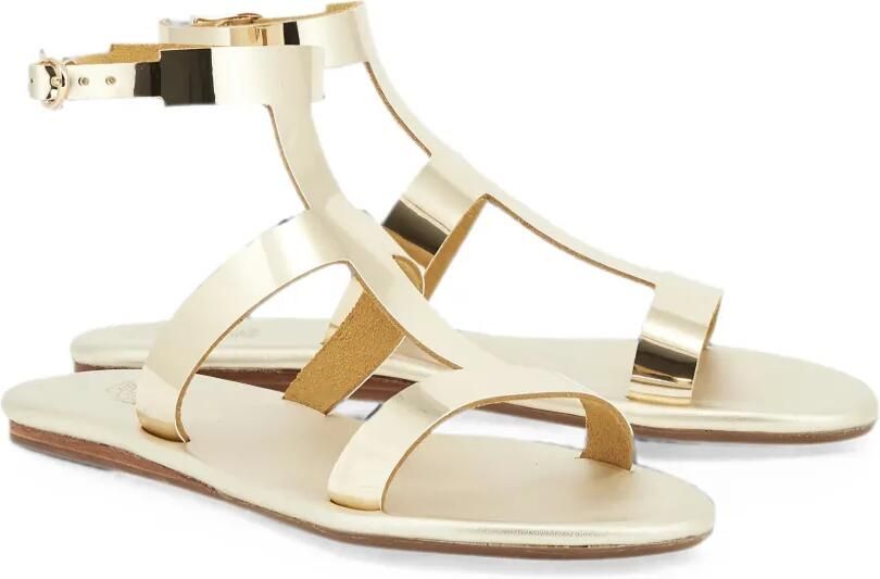 Ancient Greek Sandals Fedra sandalen Goud - Foto 3