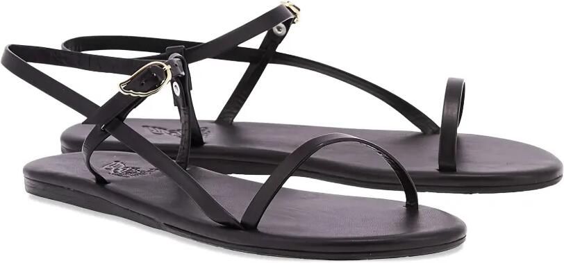 Ancient Greek Sandals Filothei sandalen met gesp Zwart - Foto 3