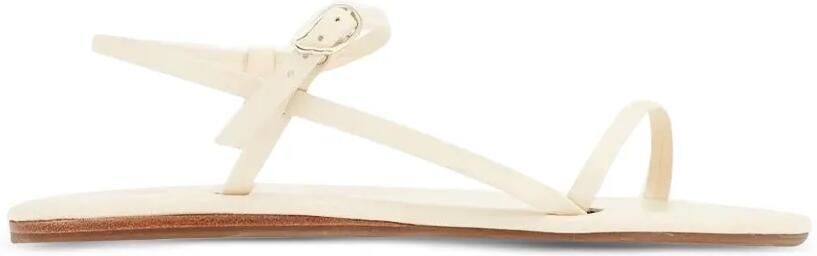 Ancient Greek Sandals Filothei sandalen met gespsluiting Beige