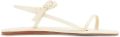 Ancient Greek Sandals Filothei sandalen met gespsluiting Beige - Beige